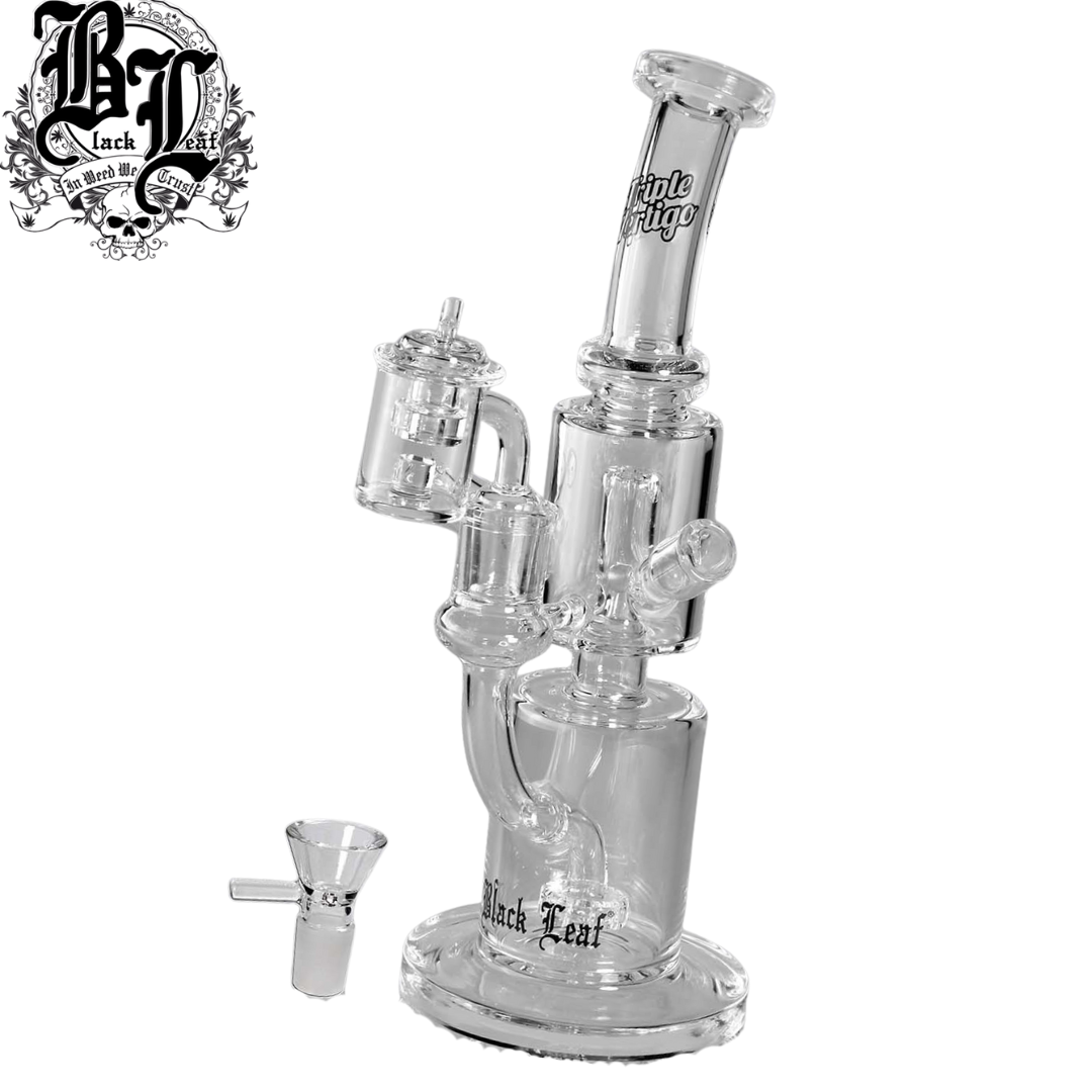 Dabbing Bong, Black Leaf®, Triple Vertigo